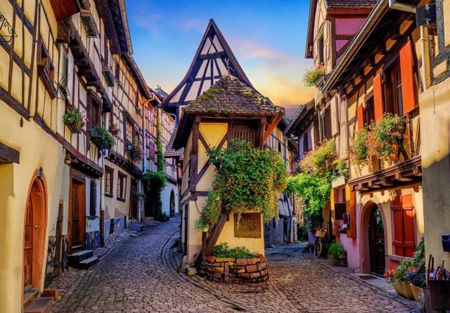 Gite Des Trois Chateaux Husseren-les-Chateaux Bagian luar foto