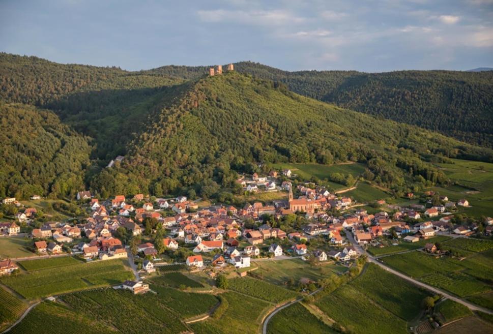 Gite Des Trois Chateaux Husseren-les-Chateaux Bagian luar foto